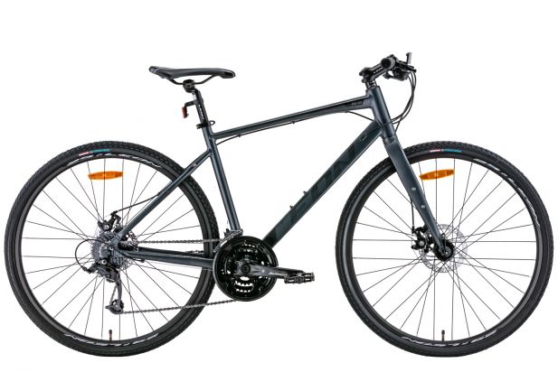 Велосипед Leon HD-80 DD 28" рама XL (2022) Серый